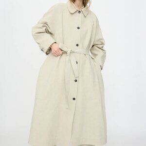 NWT Cawley Studio Japanese Drill Wickham Mac in Natural